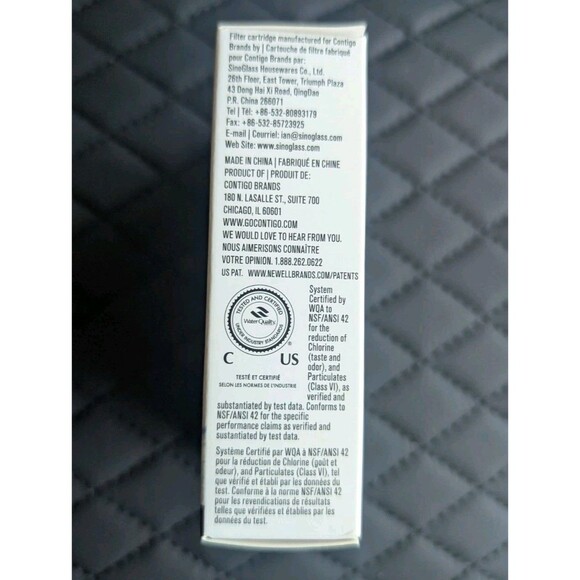 Contigo Filtration Wells Water Bottle Replacement Filter Set Of Two Cartridges - Picture 3 of 4